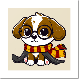 Puppy Potter Posters and Art